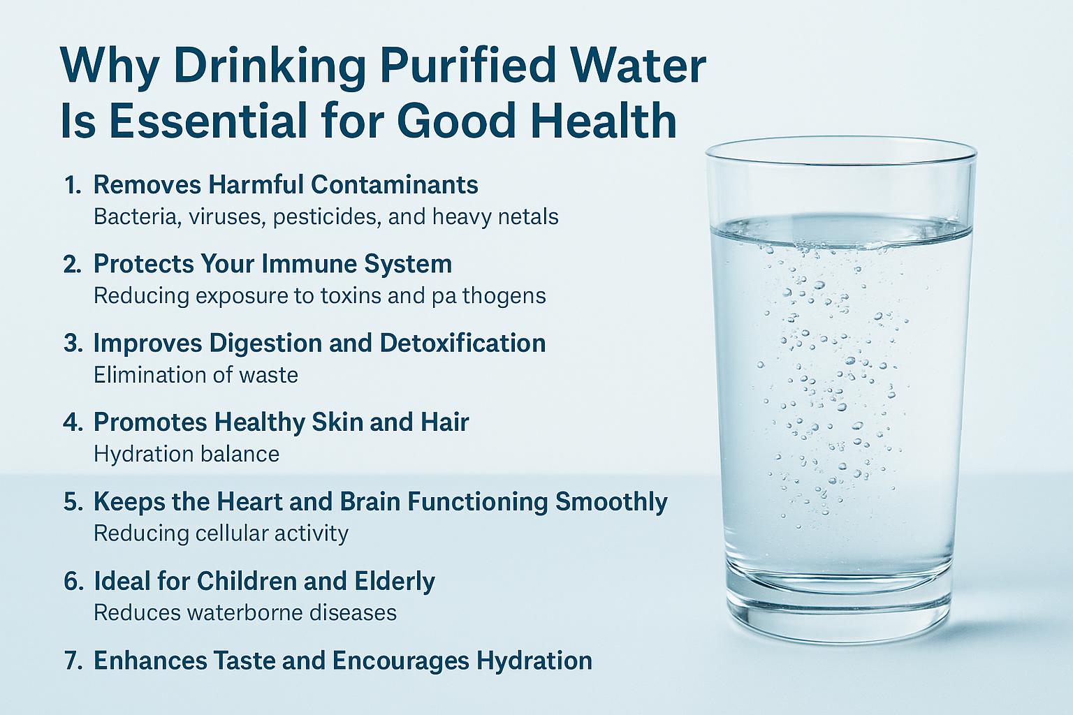 Why Drinking Purified Water Is Essential for Good Health?